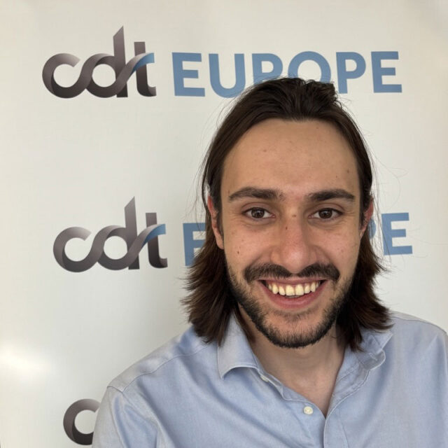 Marcel Mir Teijeiro, AI Policy Fellow in CDT Europe's Equity and Data programme.